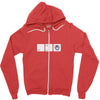 cyberman ctrl alt del Zipper Hoodie