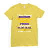 I Never Dreamed I'd Grow Up To Be A Super Cool Mom Of A Freaking Aweso Ladies Fitted T-Shirt