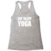 eat sleep yoga Racerback Tank