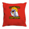 the final countdown! Throw Pillow
