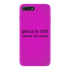 genius by birth slacker by choice t shirt large funny nerd tee slacker iPhone 7 Plus Case
