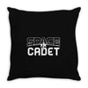 space cadet space ship Throw Pillow