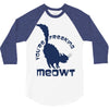 CHECK MEOWT CAT 3/4 Sleeve Shirt
