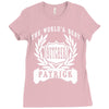 worlds best butcher Ladies Fitted T-Shirt