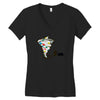 twister Women's V-Neck T-Shirt
