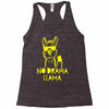 no drama llama (2) Racerback Tank