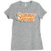 summer time Ladies Fitted T-Shirt