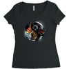 daft yin yang Women's Triblend Scoop T-shirt