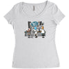 roger's place Women's Triblend Scoop T-shirt