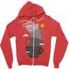 coffee addict Zipper Hoodie