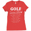 golf excuse Ladies Fitted T-Shirt