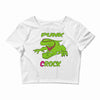 punk crock Crop Top