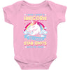 I Wish I Were a Unicorn So I Could Stab Idiots with My Head Baby Bodysuit