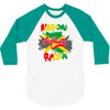 rasta nation, the reggae and dancehall 3/4 Sleeve Shirt