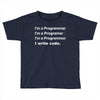 Revolution I Write Code Toddler T-shirt