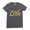 little (2) Ladies Fitted T-Shirt