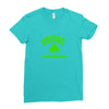 drunky mcdrunkerson Ladies Fitted T-Shirt