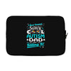super cool autism dad Laptop sleeve
