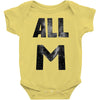 deku all m t shirt hero academia galaxy Baby Bodysuit