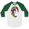 color bird 3/4 Sleeve Shirt
