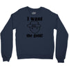 i want the gold Crewneck Sweatshirt