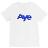 vote aye for scotland scottish yes independence V-Neck Tee