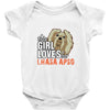 This Girl Loves Her Lhasa Apso Baby Onesie