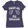 trust me i'm italian Ladies Fitted T-Shirt