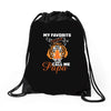 My Favorite People Call Me Papa Drawstring Bags