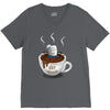 marshmallow man V-Neck Tee