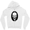 LIKE A SKULL Zipper Hoodie