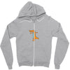 alligator Zipper Hoodie