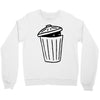 garbage ghost Crewneck Sweatshirt
