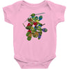 mega turtles Baby Onesie