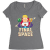 Final Space Women's Triblend Scoop T-shirt