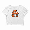 goomba super mario bros Crop Top