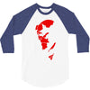 superhero cool 3/4 Sleeve Shirt