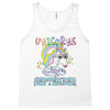 unicorns are born in september cute unicorn Tank Top