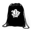 300 club Drawstring Bags