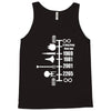 spaceship timeline funny  sci fi star retro wars trek joke cool Tank Top