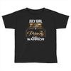 july girl is a perfect combination of princess and warrior Toddler T-shirt