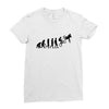 bike evolotions Ladies Fitted T-Shirt