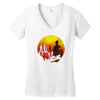 shine ! Women's V-Neck T-Shirt