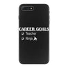 teacher career goals iPhone 7 Plus Case