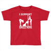i support single moms Toddler T-shirt