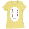 no face spirited away Ladies Fitted T-Shirt