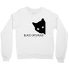 black cats rule Crewneck Sweatshirt