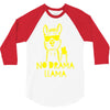 no drama llama (2) 3/4 Sleeve Shirt
