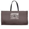 this is what an awesome uncle looks like   mens funny father's day Weekender Totes