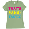 pansexual pride Ladies Fitted T-Shirt